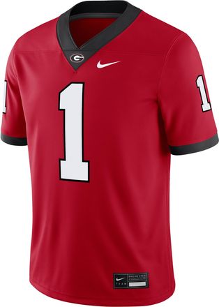 Nike Georgia Bulldogs Nike Mens Dri-FIT College Game Jersey in Red | CLEVGRJNC2FGEO-GEO