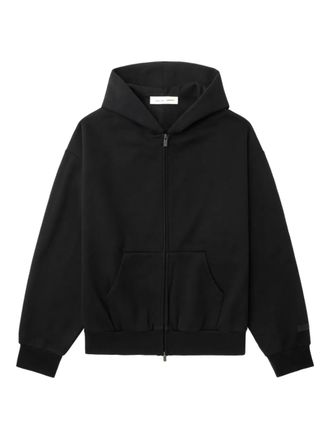 Fear of God zip-fastening hoodie - men - Cotton/Polyester - S - Black