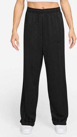 Nike Stripe Jacquard Track Pants in Black/Black at Nordstrom, Size Xx-Large