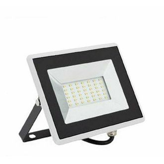 Trade Shop Trade Shop Traesio - Trade Shop - Faretto Proiettore Da Esterno 50w Bianco Ip65 Luce Calda Fredda Naturale
