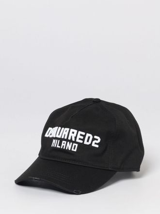 Dsquared2 Cotton Baseball Cap with Embroidered Logo