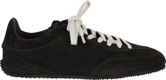 Axel Arigato Dark Brown Suede Daze Runner Sneakers
