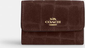 Coach Flap Card Case