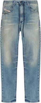 Diesel 2032 D-Krooley Jogg Jeans - Heren - Regular Fit Jeans - Blauw - W28 - Denim - Jeans