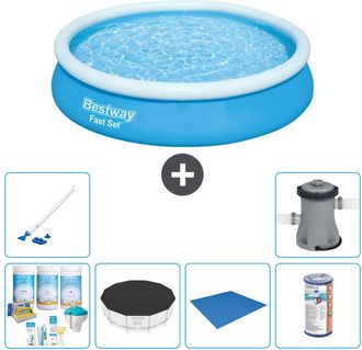 Bestway Piscina Bestway Fast Set Redonda - 366x76 Cm - 7-piezas S21384