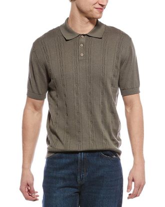 Weatherproof Vintage Weatherproof Vintage Pointelle Polo Sweater