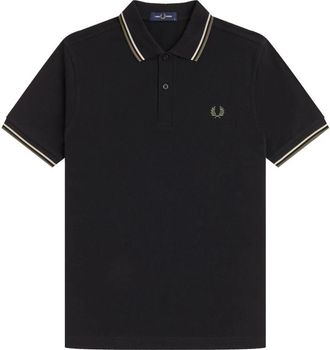 Fred Perry M3600 Polo - Heren - Polos - Zwart - L - Katoen - Tops