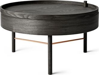 Audo Turning Table, Esche schwarz