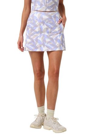 Travis Mathew MoveKnit Game Set Match Skort in Navy Blazer Multi at Nordstrom, Size X-Small