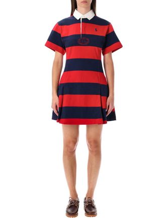 Polo Ralph Lauren Striped Cotton Rugby Dress
