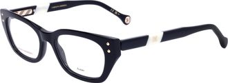 Carolina Herrera Womens 50 mm Black Opticals