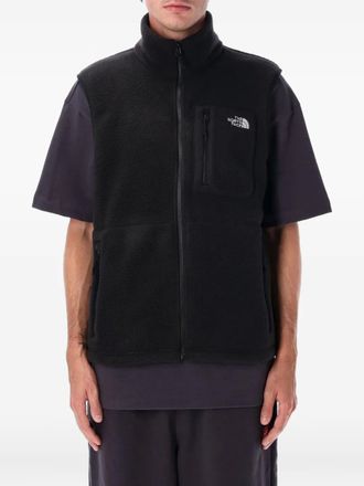The North Face Gilet in pile con zip - Nero