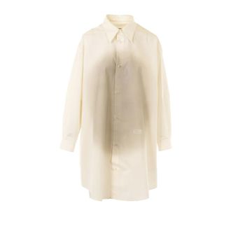 Maison Margiela Shirt Dresses, female, White, Size: M Shirt Dress