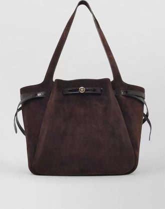 Tory Burch romy suede tote bag