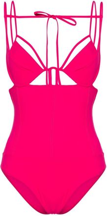 Nensi Dojaka Mika swimsuit - women - Elastane/Microfibre - M - Pink