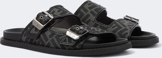 Fendi Fendi Feel FF Zucca jacquard slides