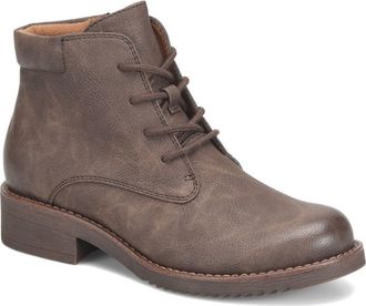 Söfft Carmella Lace-Up Bootie in Dark Brown at Nordstrom Rack, Size 6.5