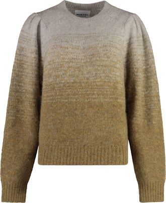 Isabel Marant Peytona Wool-blend Crew-neck Sweater