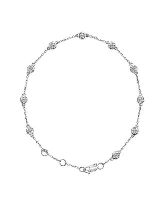 House of Brilliance Haus Of Brilliance 14K 0.50 Ct. Tw. Lab-Grown Diamond Station Bracelet