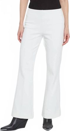 Lyss&eacute; Alma Hi Waist Cavalry Trouser In Snow White