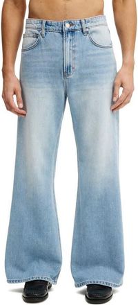 Cotton On Mens Baggy Bootcut Jean in Cassette Blue at Nordstrom, Size 26 X 32