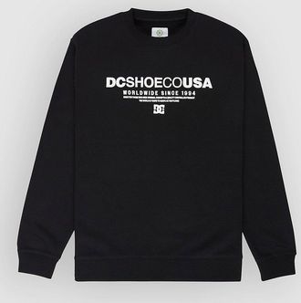 DC Heritage Font Hoodie schwarz