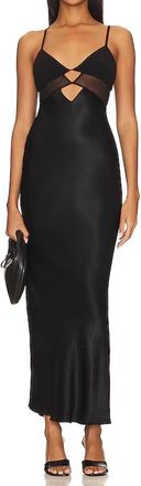Bec&bridge Ashton Cut Out Maxi Dress In Black