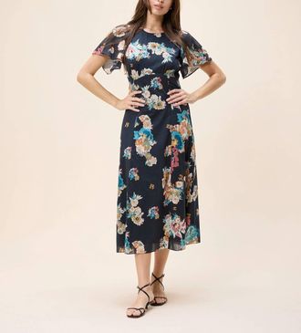 Cleobella Elan Midi Dress In Vivet Floral