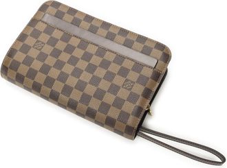 Louis Vuitton Pre-owned Womens Saint Clutch - Brown - One Size