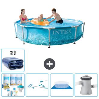 Intex Piscina Con Estructura Redonda - 305x76 Cm - 7-piezas S20362