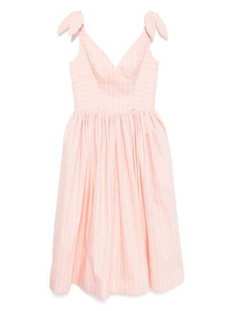 Stella Jean striped dress - Pink