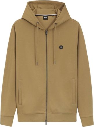 HUGO BOSS Hoodies & sweatvesten, Heren, Beige, L, Hugo Boss-Cardigan