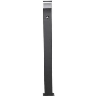 Lucande Led Timm in Nero da Alluminio - Lucande