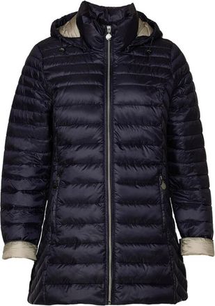 Danwear Lichtgewicht donsjack Marine/Groen - Dames - Gewatteerde jassen - Blauw - XL - Jassen