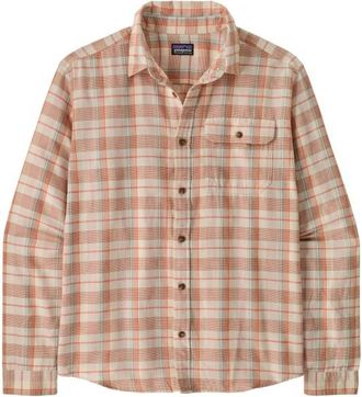 Patagonia L/S LW Fjord Flannel Shirt Hemd f&uuml;r Herren | beige