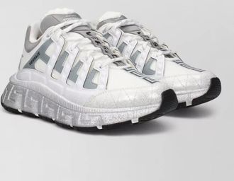 Versace fabric low-top sneakers