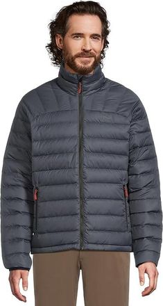 L.L.Bean Down Jacket Mens Clothing Gunmetal Gray : 2XL, Polyester