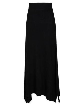 8 by YOOX WOOL BLEND KNIT COLUMN MAXI SKIRT