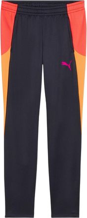 Puma Trainingsbroek met kleurblokken voor dames (Marine/Oranje)