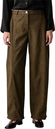 Pinko Pinko - Barolo Broek - Dames - Broeken - Groen - Maat: M