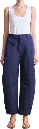 Apiece Apart Marina Chill Pant In Navy