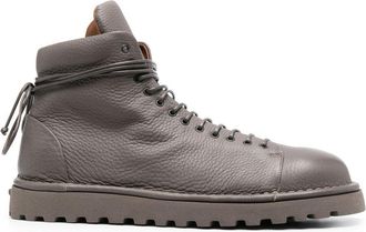 Marsèll Pallottola leather ankle boots - men - Calf Leather/Calf Leather/Rubber - 42 - Grey