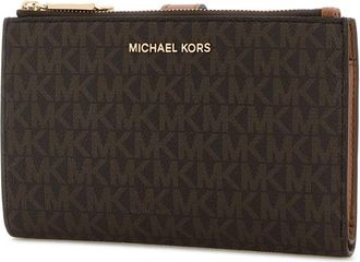 Michael Kors Womens Printed Canvas Wallet Brnacorn Borse A Mano Bag