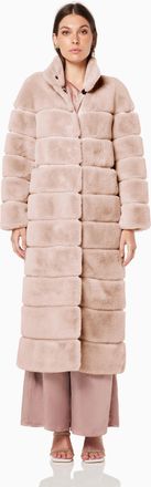 Elliatt Daphne Vegan Fur Midi Coat