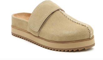 Kelsi Dagger Womens Fig Platform Mule In Oatmeal