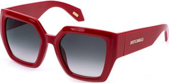 Just Cavalli Womens SJC149 53 5307FU Sunglasses - Red - One Size