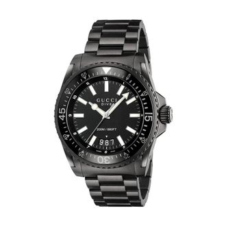 Gucci Duikhorloge - Heren - Horloges - Zwart - ONE Size - Accessoires
