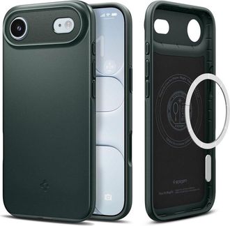 Spigen Spigen Thin Fit Magfit Back Cover Verde Apple Iphone Air
