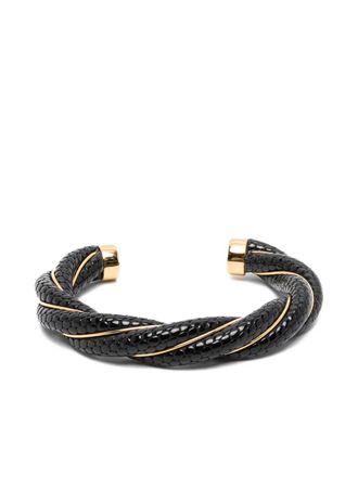 Aur&eacute;lie Bidermann Diana braided bracelet - Gold