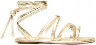 Max Mara Sandalen - Dames - Sandalen - Geel - 39 EU - Schoenen